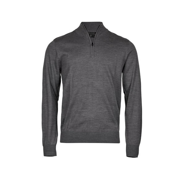 Tee Jays Mens Half Zip Sweatshirt