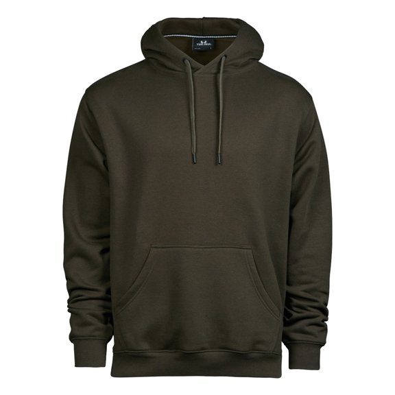 Tee Jays Mens Hooded Cotton Blend Sweatshirt