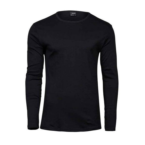 Tee Jays Mens Interlock Long-Sleeved T-Shirt