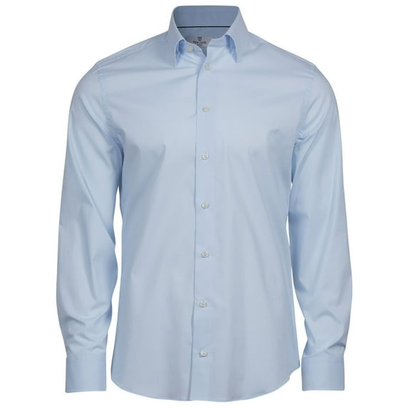 Tee Jays Mens Luxury Stretch Long-Sleeved Shirt
