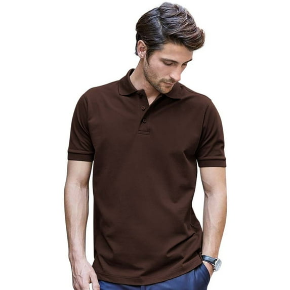 Tee Jays Mens Luxury Stretch Short Sleeve Polo Shirt