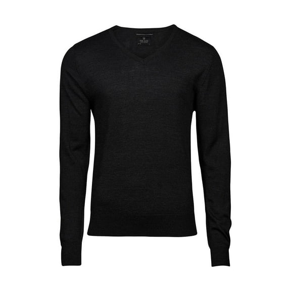 Tee Jays Mens Merino Blend V Neck Sweater