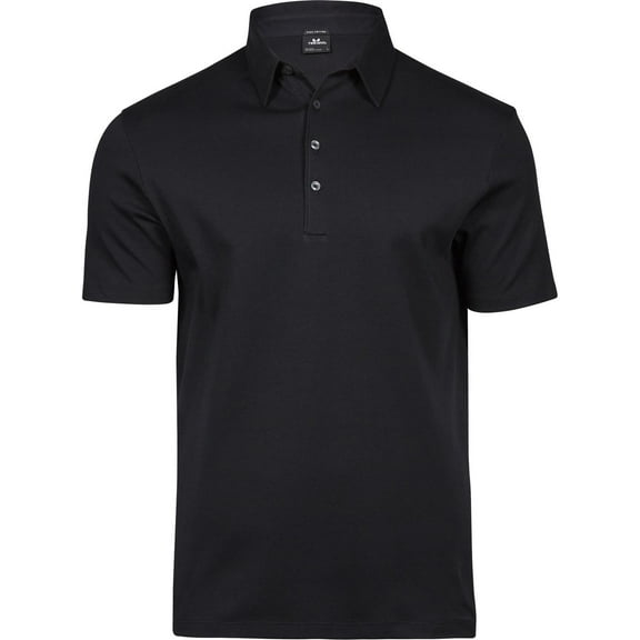 Tee Jays Mens Pima Cotton Interlock Polo Shirt