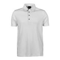 thumbnail image 1 of Tee Jays Mens Pima Short Sleeve Cotton Polo Shirt, 1 of 4