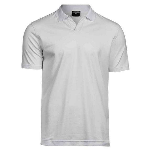 Tee Jays Mens Stretch V Neck Polo Shirt
