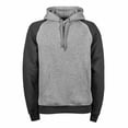 thumbnail image 1 of Tee Jays Mens Two-Tone Hooded Sweatshirt, 1 of 3