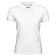 thumbnail image 1 of Tee Jays Womens Heavy Short Sleeve Polo Shirt, 1 of 3