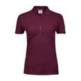 thumbnail image 1 of Tee Jays Womens Luxury Stretch Polo Shirt, 1 of 4