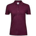 thumbnail image 1 of Tee Jays Womens Luxury Stretch Polo Shirt, 1 of 4