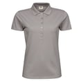 thumbnail image 1 of Tee Jays Womens Luxury Stretch Short Sleeve Polo Shirt, 1 of 3