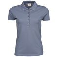thumbnail image 1 of Tee Jays Womens Luxury Stretch Short Sleeve Polo Shirt, 1 of 8