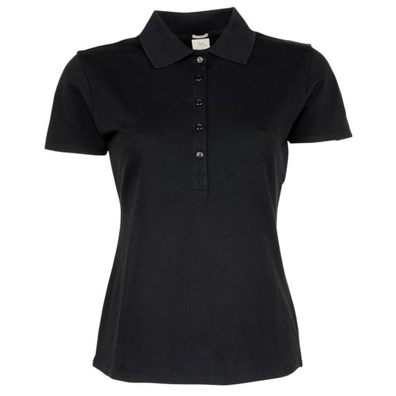 Tee Jays Womens Luxury Stretch Short Sleeve Polo Shirt