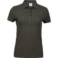 thumbnail image 1 of Tee Jays Womens Luxury Stretch Short Sleeve Polo Shirt, 1 of 3