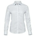 thumbnail image 1 of Tee Jays Womens Stretch Luxury Long Sleeve Poplin Shirt, 1 of 4