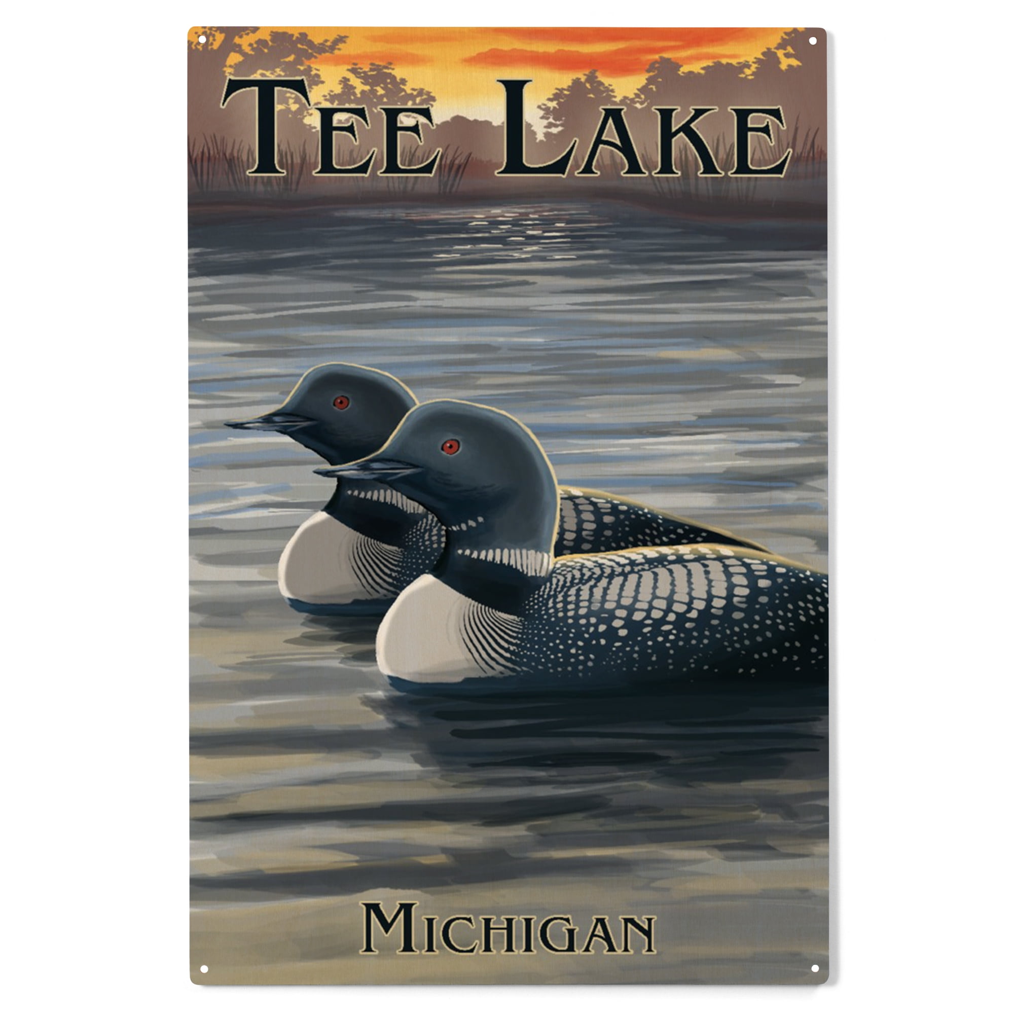 Tee Lake Lewiston Michigan Loon