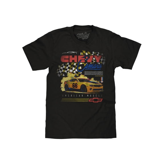 Tee Luv 5th Gen Chevy Camaro American Muscle Car T-Shirt (Men's) (L)