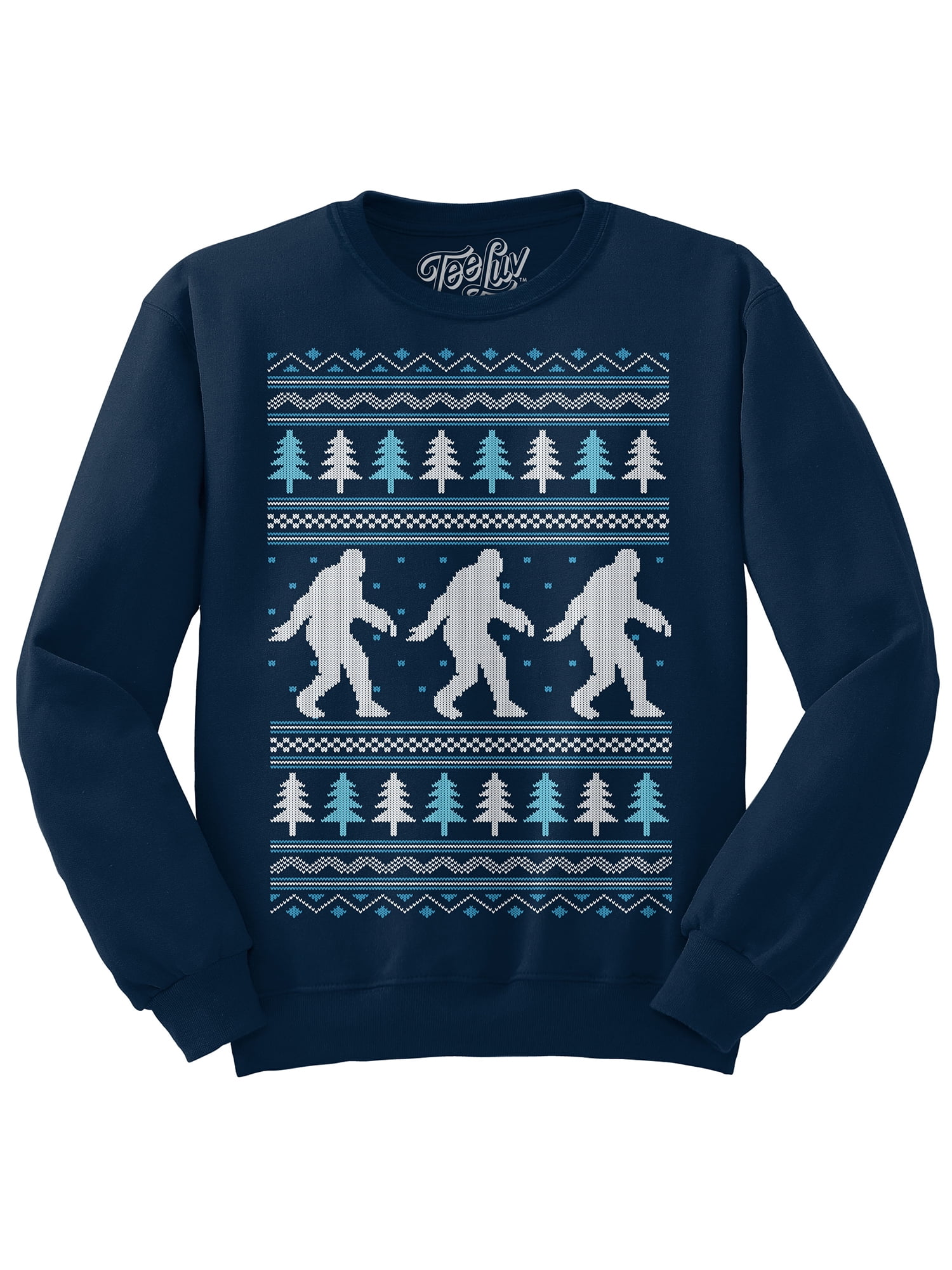 Yeti Christmas Ugly Christmas Sweater Style Gift For Men And Womens