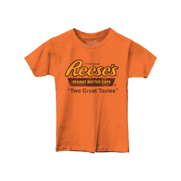 Tee Luv Big Boys 6-20 Reese's Peanut Butter Cups Candy Shirt (M)