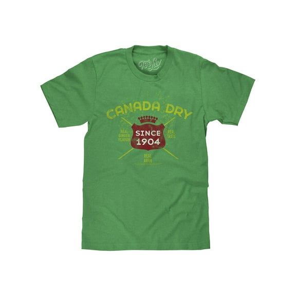 Tee Luv Canada Dry Ginger Ale Faded Drink Logo Shirt (Men's) (S)