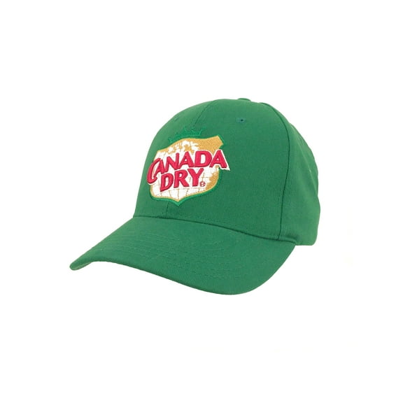 Tee Luv Canada Dry Ginger Ale Soda Logo Hat