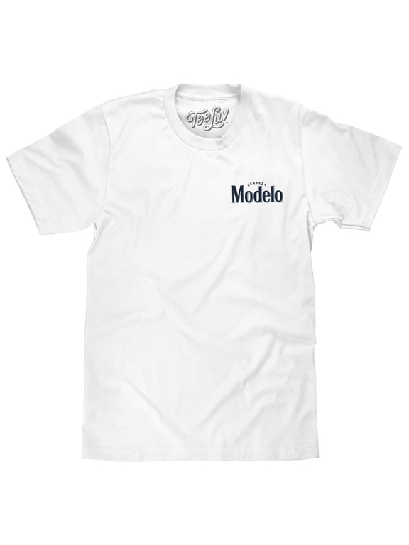 Cerveza Modelo Front and Back Tacos and Beer Bar Sign Shirt (Men's) (3XL)