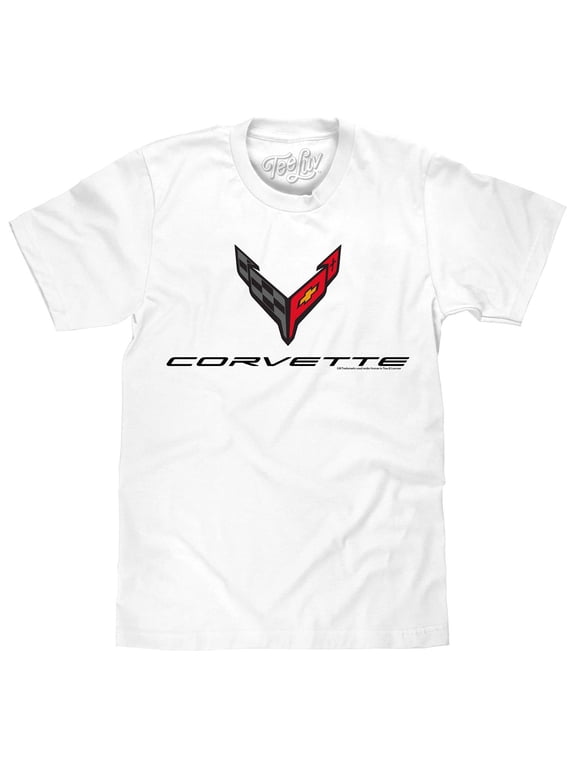 Chevrolet Corvette C8 Muscle Car Logo Shirt (Men's) (M)