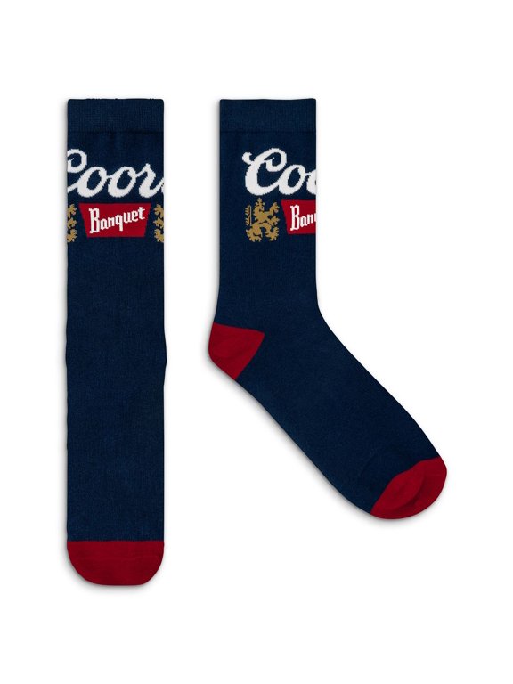 Coors Banquet Beer Logo Crew Socks (Men's)