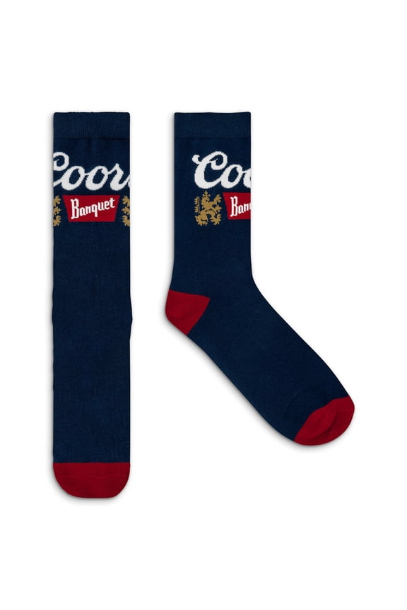 Coors Banquet Beer Logo Crew Socks (Men's)