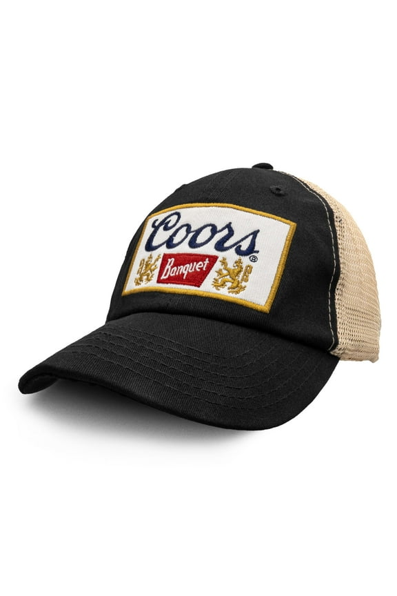 Coors Banquet Beer Mesh Back Baseball Hat
