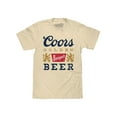 thumbnail image 1 of Tee Luv Coors Banquet Faded Beer Logo Cream T-Shirt (Men's) (M), 1 of 4