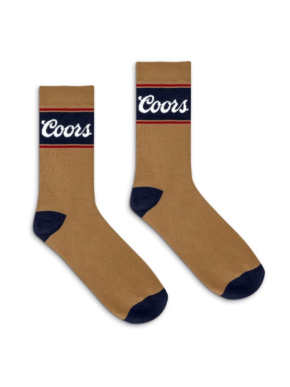 Coors Beer Brand Novelty Logo Socks (Men's)