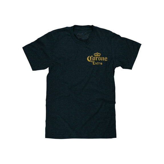 Tee Luv Corona Extra Faded Double Sided Beer Logo T-Shirt (Men's) (XXL)
