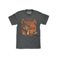 thumbnail image 1 of Tee Luv Count Chocula Monster Cereal Faded Mascot Charcoal Heather T-Shirt (Men's) (S), 1 of 6