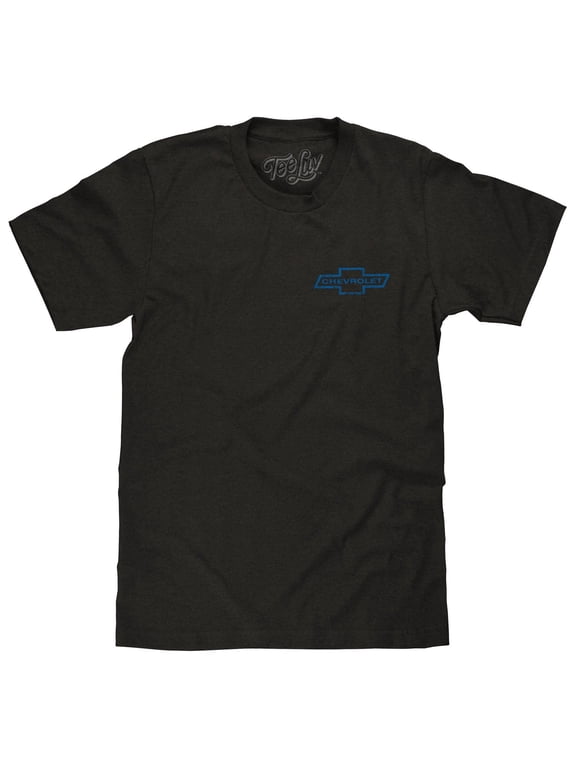 Distressed Chevrolet 72 Camaro Double Sided Graphic Tee Shirt (Men's) (XL)