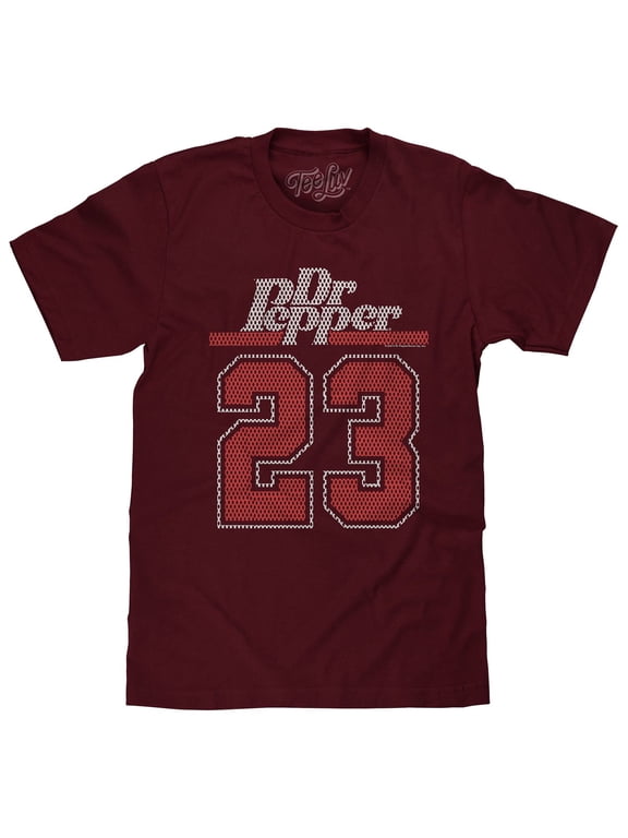 Dr Pepper 23 Varsity Sports Team Soda T-Shirt (Men's) (XXL)