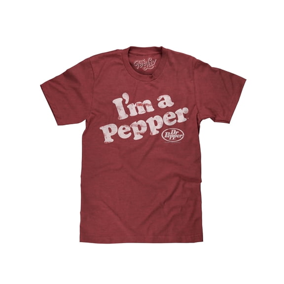 Tee Luv Dr Pepper I'm A Pepper Soda Graphic T-Shirt (Men's) (M)