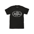 thumbnail image 1 of Tee Luv Dr Pepper Oval Soda Logo Vintage Black T-Shirt (Men's) (L), 1 of 4