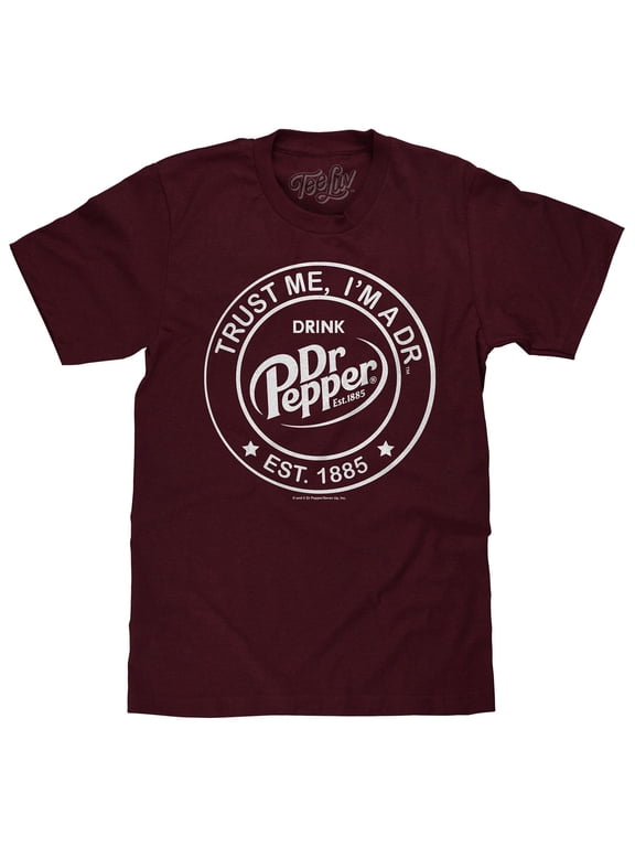 Dr Pepper Trust Me I'm A Dr Est 1885 Soda T-Shirt (Men's) (M)