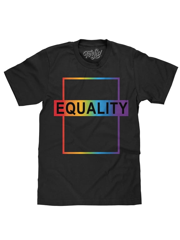 Equality LGBT Rainbow Graphic T-Shirt