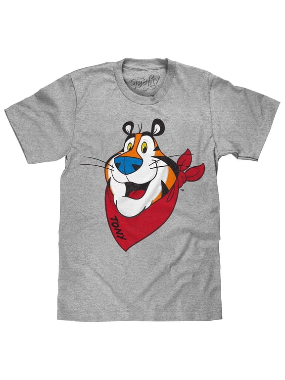 Frosted Flakes Cereal Tony The Tiger Cartoon Mascot Shirt (Men's) (S)