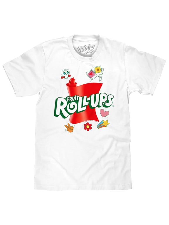 Fruit Roll-Ups Candy Logo Graphic Tee Shirt (Men's) (L)