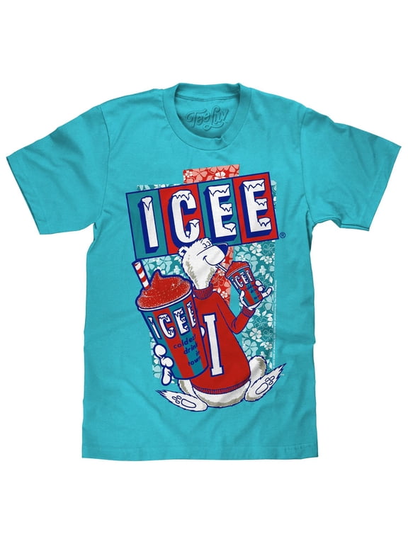 Hawaiian ICEE Polar Bear Drink Logo T-Shirt (Men's) (XL)