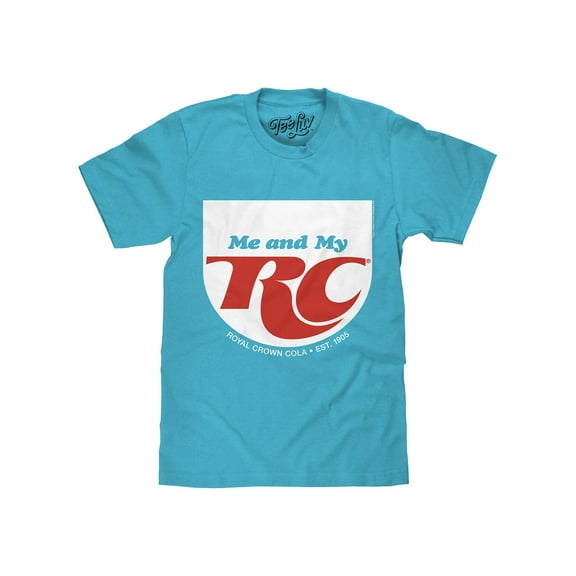 Tee Luv Me and My RC Cola 70s Soda Logo Shirt (Men's) (L)
