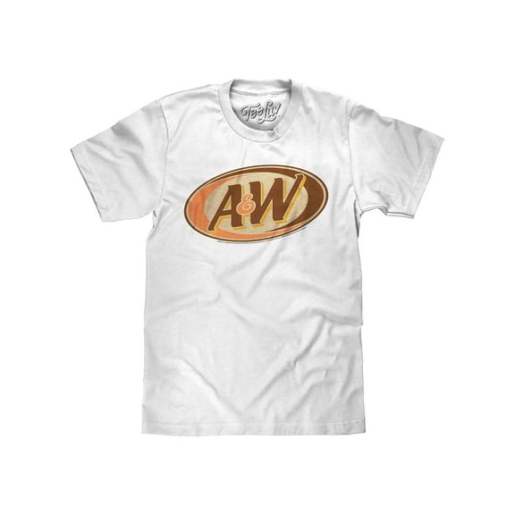 Tee Luv Men's A&W Root Beer Logo Shirt (L)