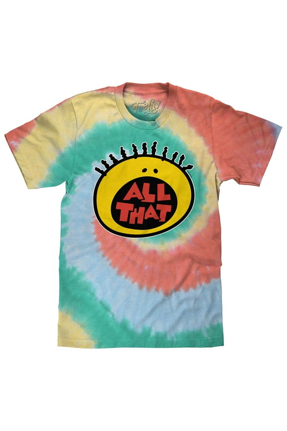 Men's All That TV Show Tie Dye T-Shirt (L)