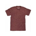 thumbnail image 1 of Tee Luv Men's Big and Tall Casual Crimson Snow Heather T-Shirt (LT), 1 of 2