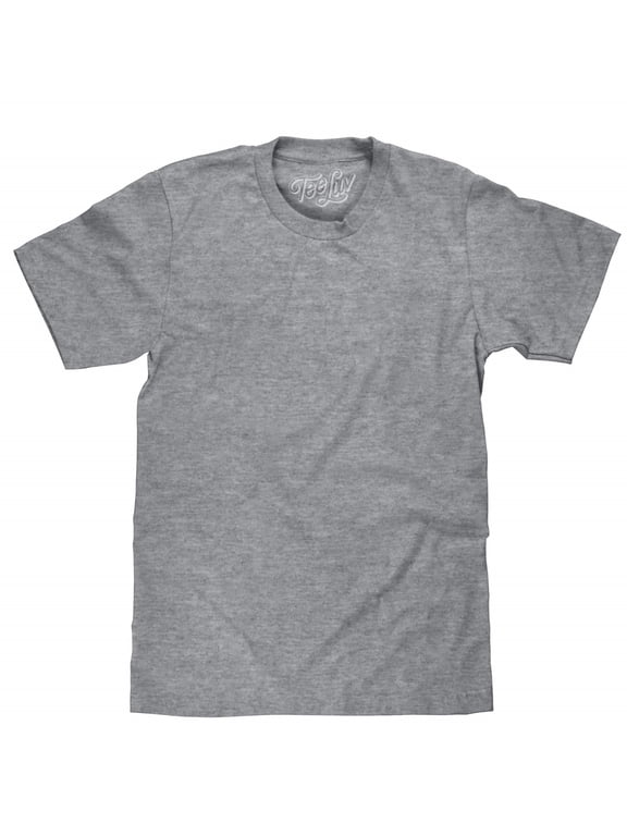 Men's Big and Tall Casual Graphite Snow Heather T-Shirt (2XLB)