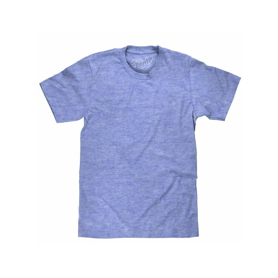 Tee Luv Men's Big and Tall Casual Royal Snow Heather T-Shirt (2XLT)
