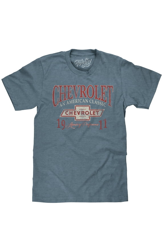Men's Big and Tall Chevrolet An American Classic Graphic T-Shirt (3XLB)