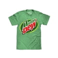 thumbnail image 1 of Tee Luv Men's Big and Tall Mountain Dew Soda Logo Shirt (4XLT), 1 of 3